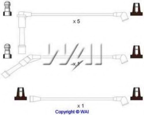 WAIglobal SL758 Ignition Cable Kit